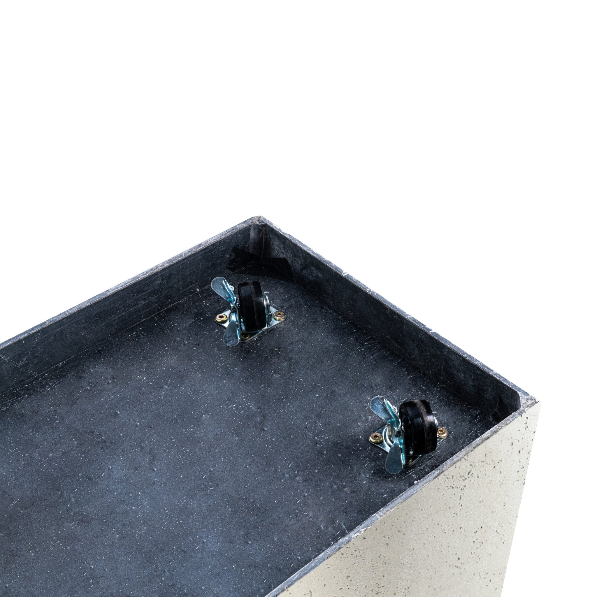 Luca Lifestyle Struttura Box With Wheels Light Grey - Acacia Garden Center