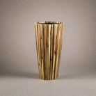 Wooden Marrone Verticale Vase (Luca Lifestyle) | Warm Wooden Finish, 70Ã¢â‚¬â€œ90 cm - Acacia Garden Center