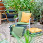 Madison Decorative pillow Canvas Eco+ Gold nature outdoor 100% Eco 50X50cm - Acacia Garden Center