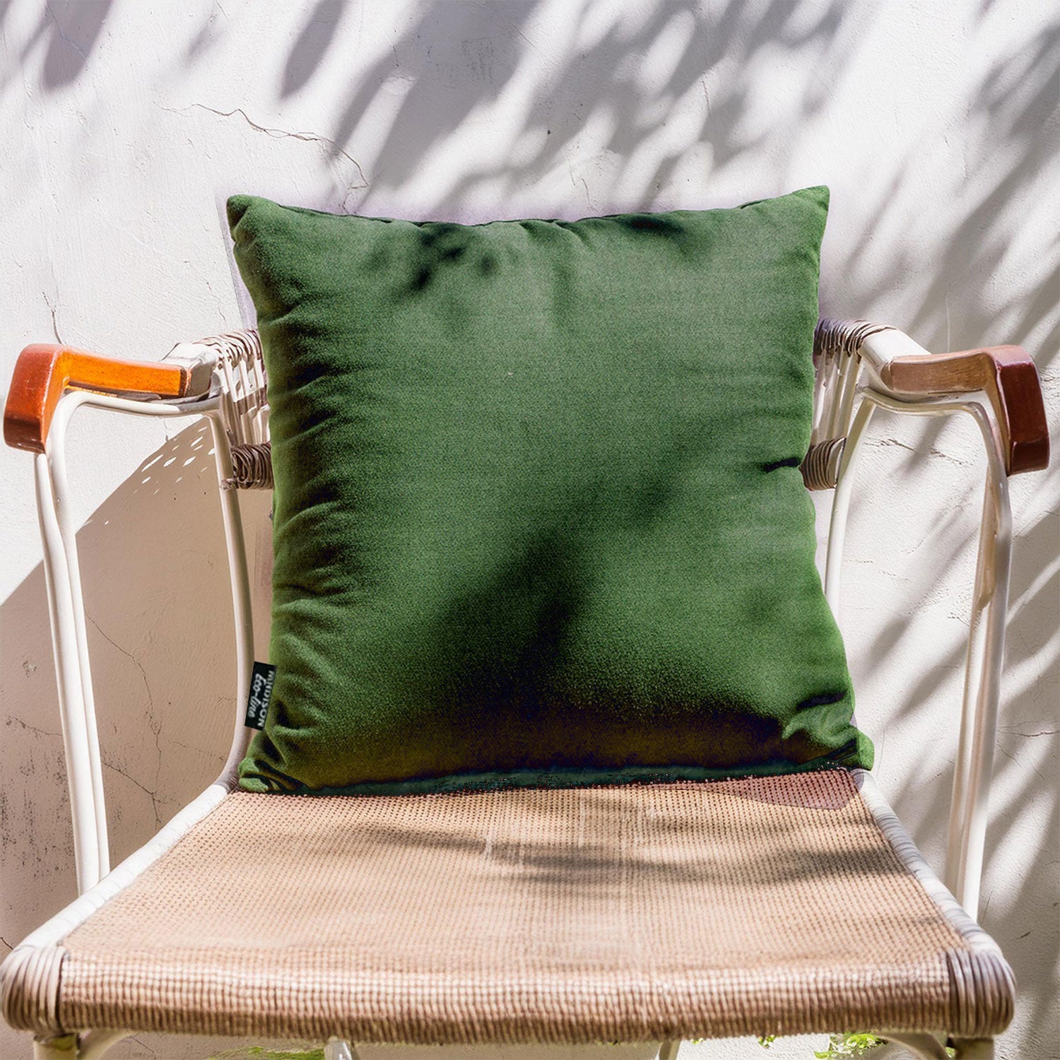 Madison Decorative pillow Canvas Eco+ Green nature outdoor 100% Eco 50X50cm - Acacia Garden Center