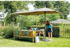 Madison Parasol Asymetric Sideway 360x220 - Acacia Garden Center