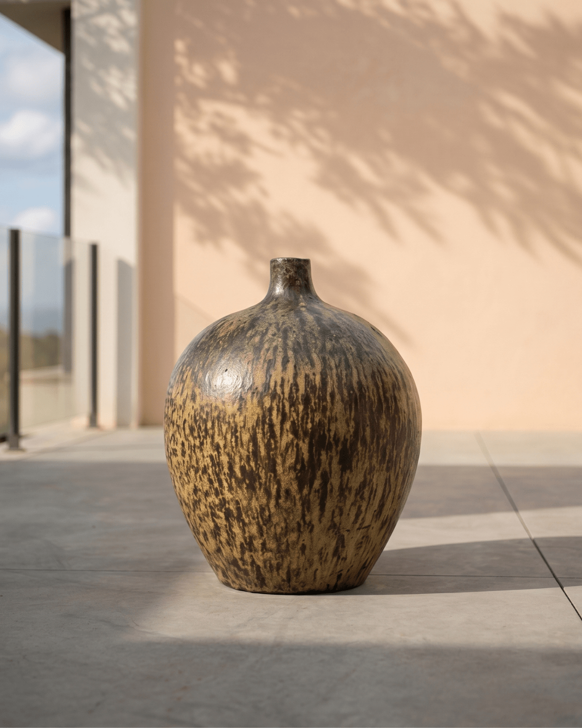 Melon Pot (Atlantis Ceramics) | Handcrafted, 26 × 33 cm - Acacia Garden Center