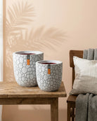 Nature Egg Planter | Clay Finish - Acacia Garden Center