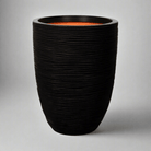 Nature Elegant Low Rib Vase | Multiple Colours - Acacia Garden Center