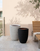 Nature Elegant Low Rib Vase | Multiple Colours - Acacia Garden Center