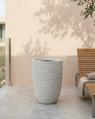 Nature Elegant Low Rib Vase | Multiple Colours - Acacia Garden Center