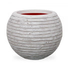 Nature Vase Ball Row - Ivory - Acacia Garden Center