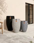 Nature Vase Elegant Deluxe Rib Nl - Acacia Garden Center