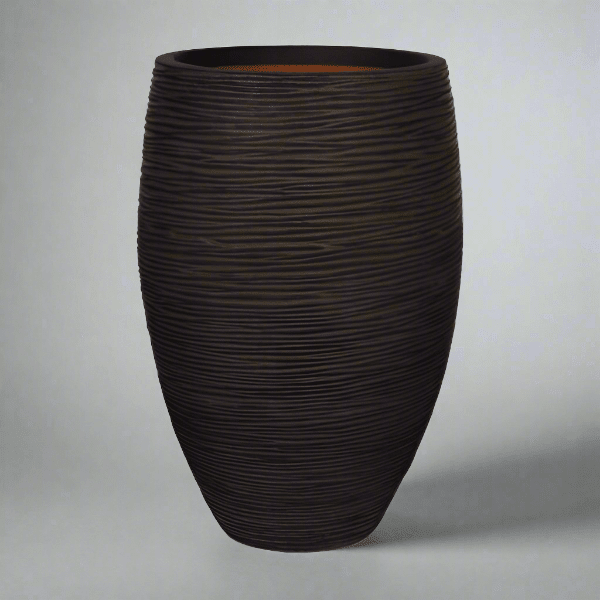 Nature Vase Elegant Deluxe Rib Nl - Acacia Garden Center
