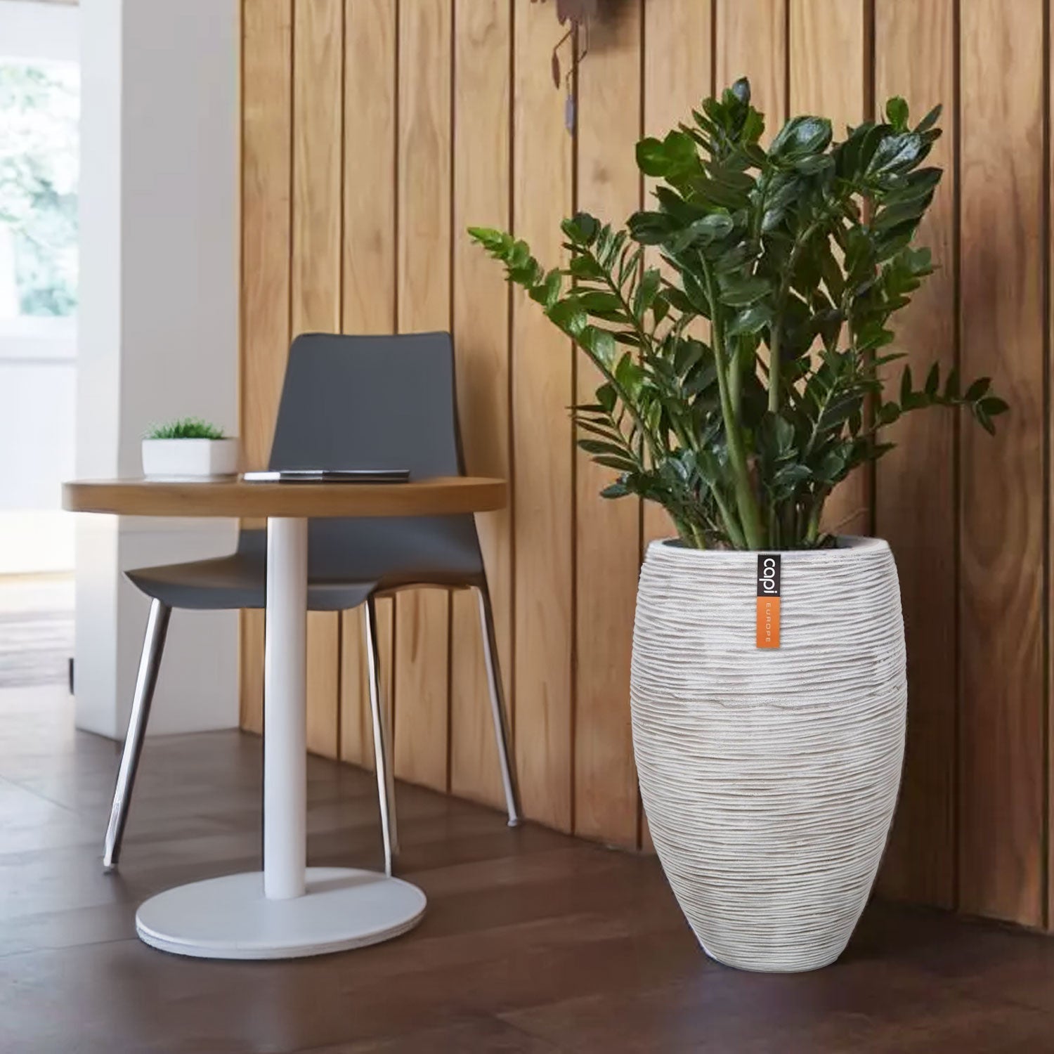 Nature Vase Elegant Deluxe Rib Nl - Acacia Garden Center