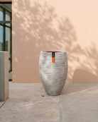 Nature Vase Elegant Deluxe Rib Nl - Acacia Garden Center