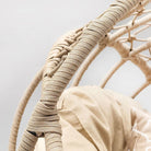 Oscar Single Swing (Terazzi) | Handwoven Luxio Cord, Standing Frame - Acacia Garden Center