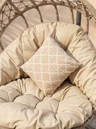 Oscar Single Swing (Terazzi) | Handwoven Luxio Cord, Standing Frame - Acacia Garden Center