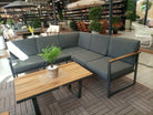 Pacific Corner Lounge Set | Modular, Compact Design - Acacia Garden Center
