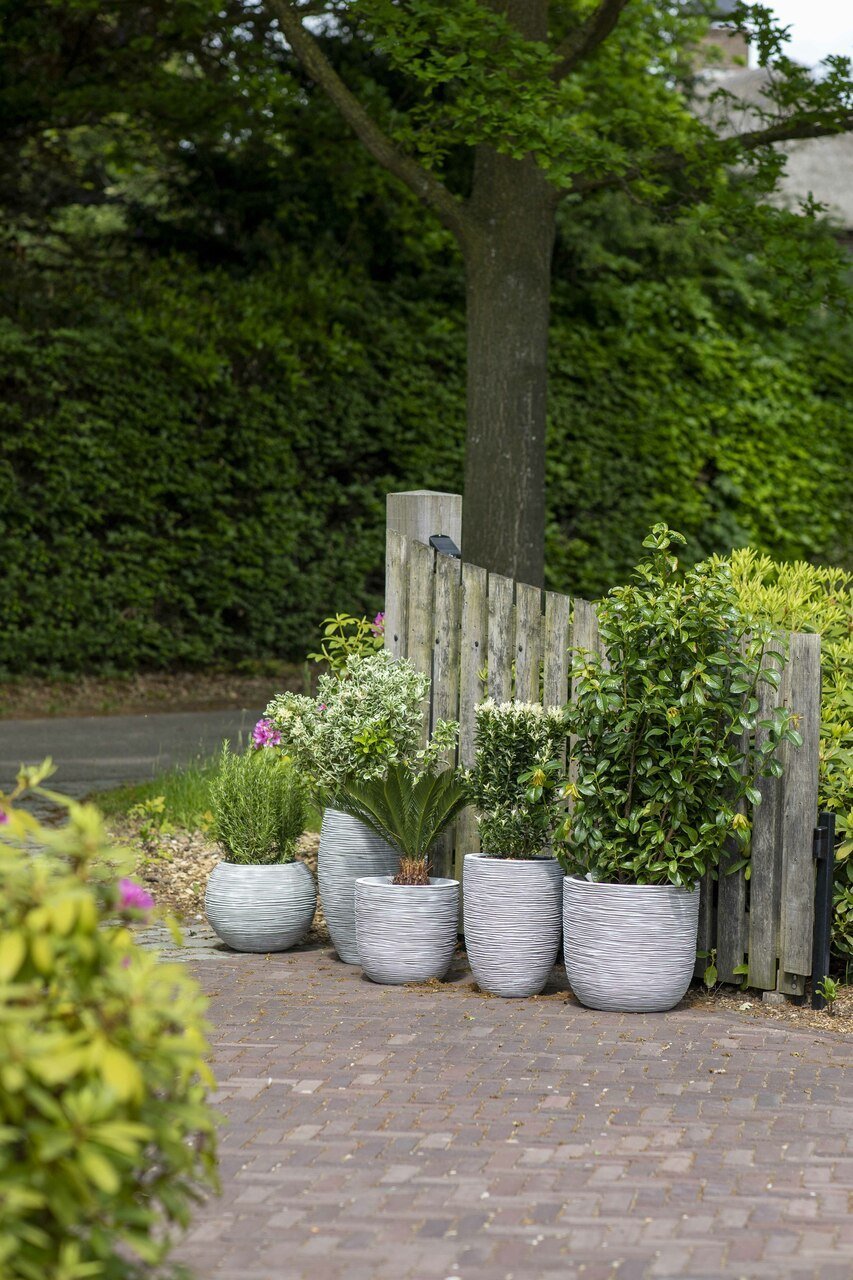 Planter Ball Rib NL - Acacia Garden Center