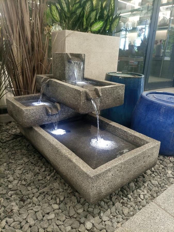 Polyresin Water Fountain | DW209091 - Acacia Garden Center