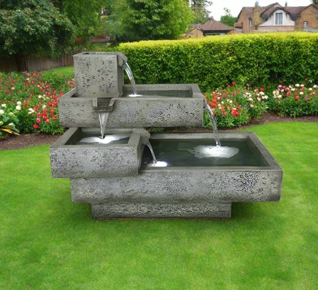 Polyresin Water Fountain | DW209091 - Acacia Garden Center