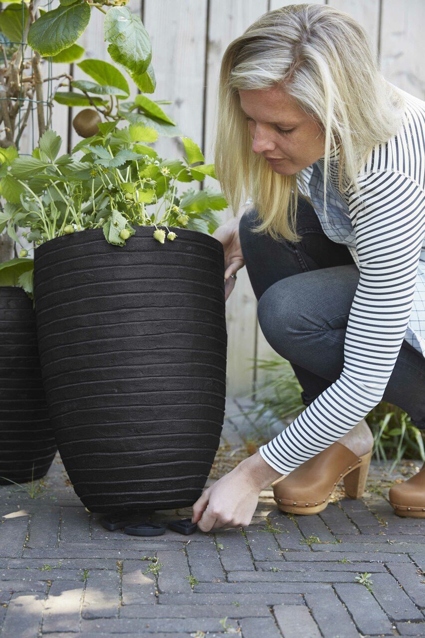 Pot Pads Outdoor | Black, Protective Base - Acacia Garden Center