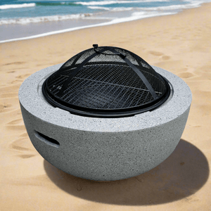 Ronglin Fire Pit GRC Wood Burner 60x26cm - Acacia Garden Center