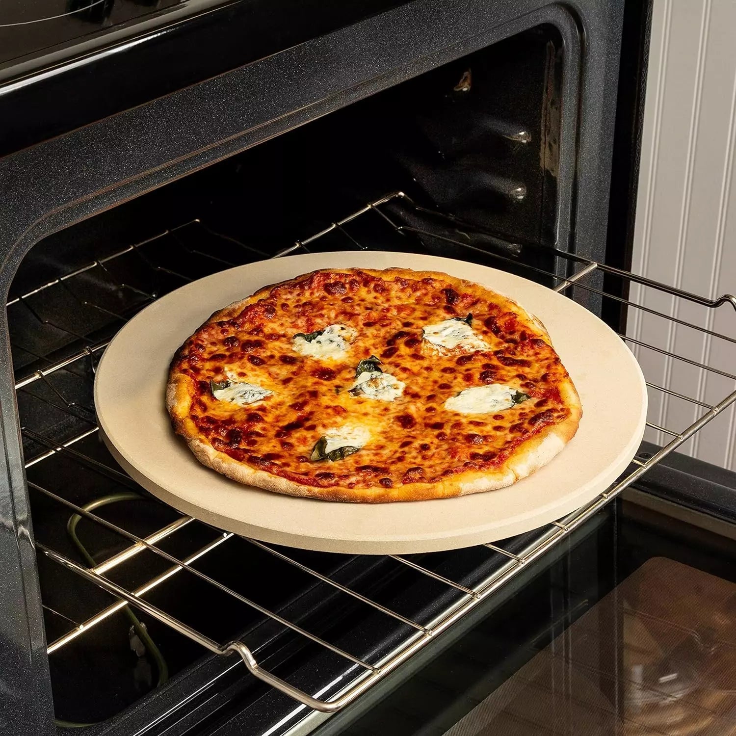 Round Pizza Stone | Ceramic, 6 Sizes - Acacia Garden Center