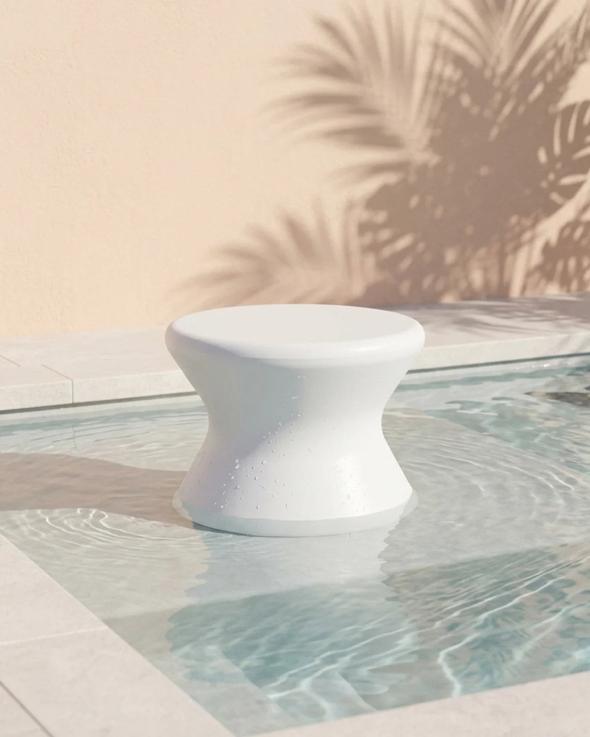 Signature 14" Standard Side Table Without Umbrella Hole - Acacia Garden Center