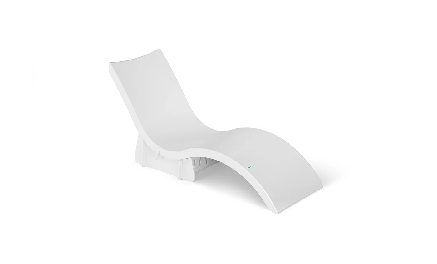 Signature Chaise Riser 14" to 15.5" - White - Acacia Garden Center