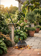 Solid Leaf Rake - Medium - (135026) - Acacia Garden Center