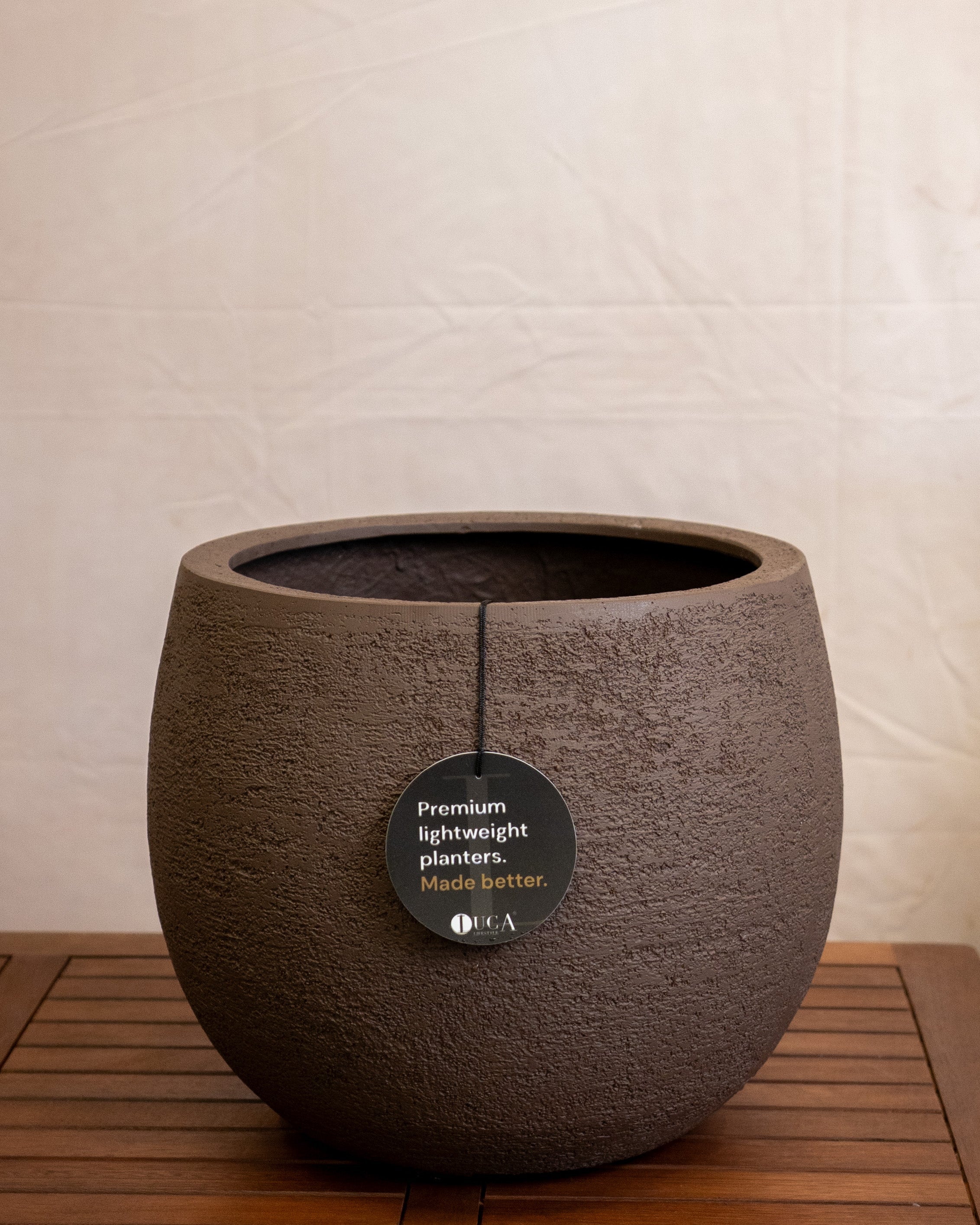 Struttura Balloon Bowl Planter | Rounded Pot, Dia. 30–55 cm - Acacia Garden Center