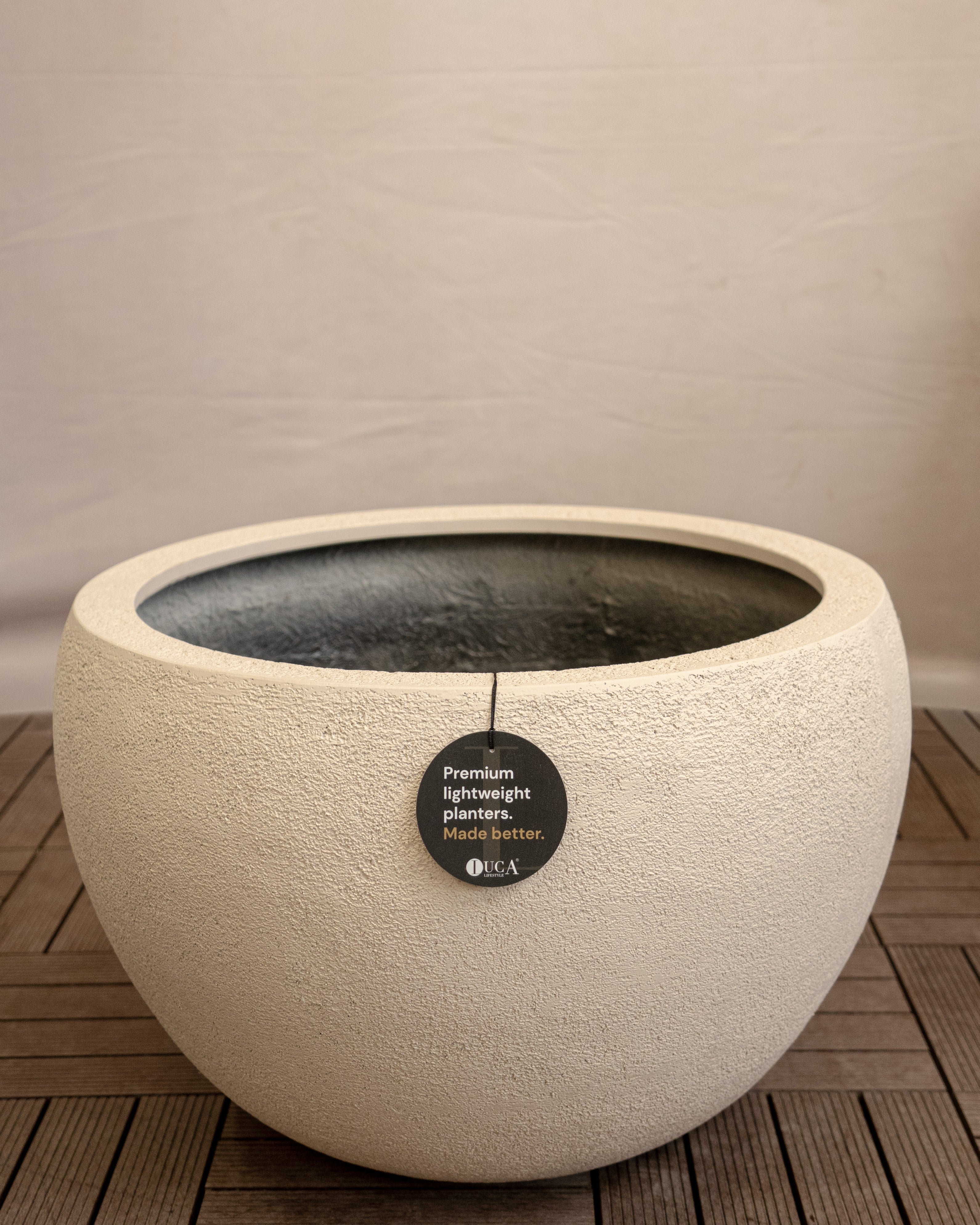 Struttura Balloon Bowl Planter | Rounded Pot, Dia. 30–55 cm - Acacia Garden Center