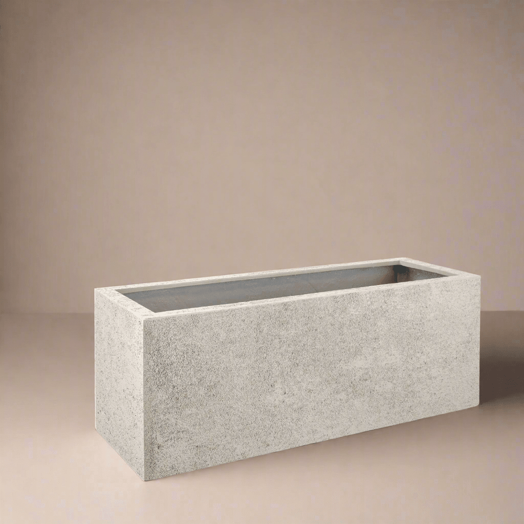 Struttura Box With Wheels Cream White - Acacia Garden Center