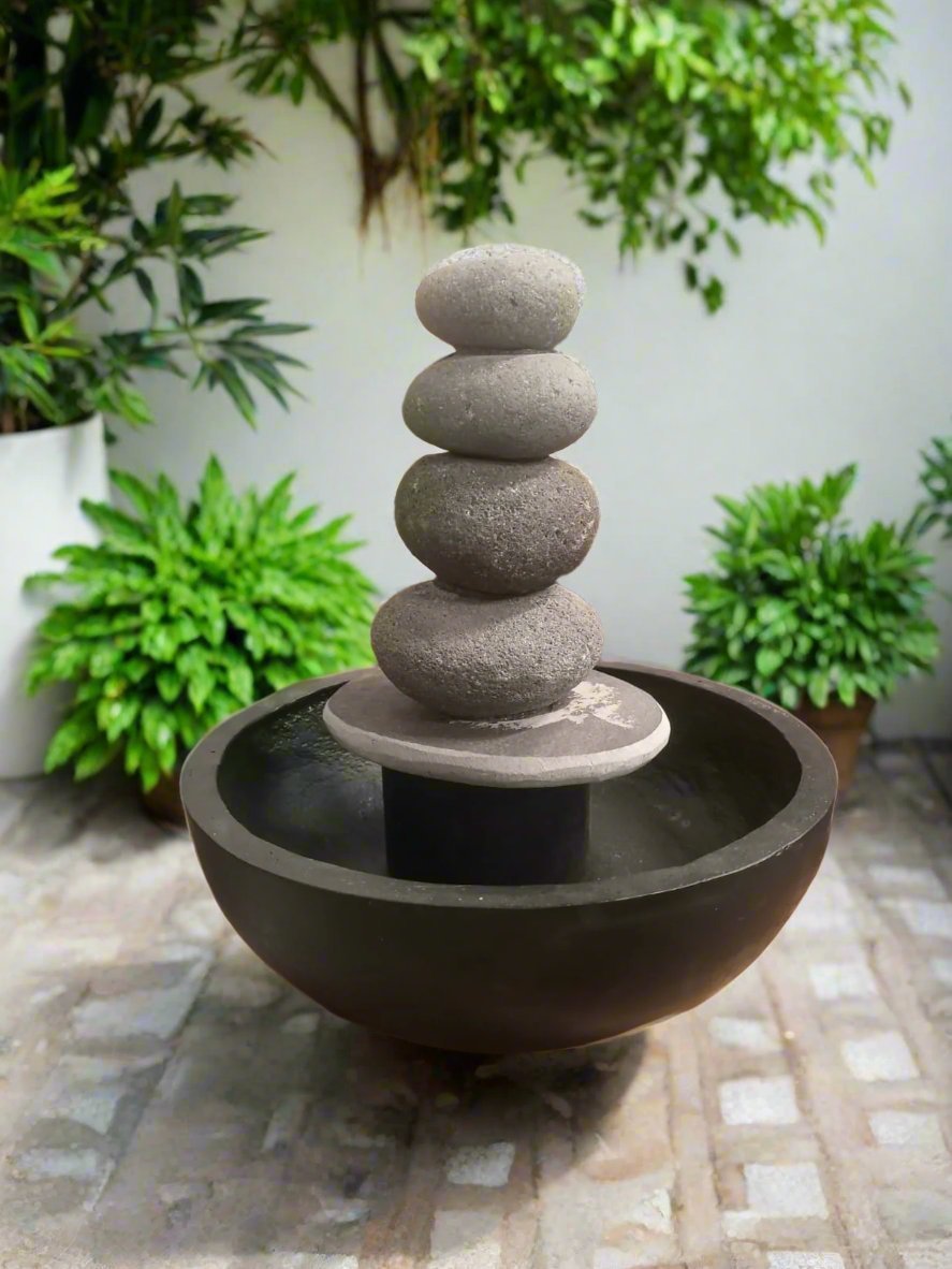Tabletop Water Fountain (SF32) | Indoor Desk Feature, 30 × 30 cm - Acacia Garden Center