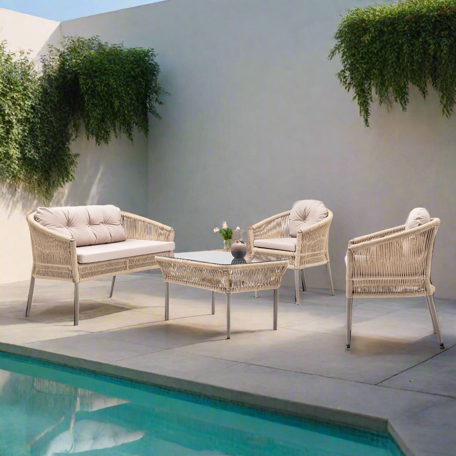 Terazzi Garden Concept Mitra Mina Seating Group - Acacia Garden Center