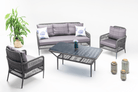Terrazi Aston Seating Group Anthracite - Acacia Garden Center