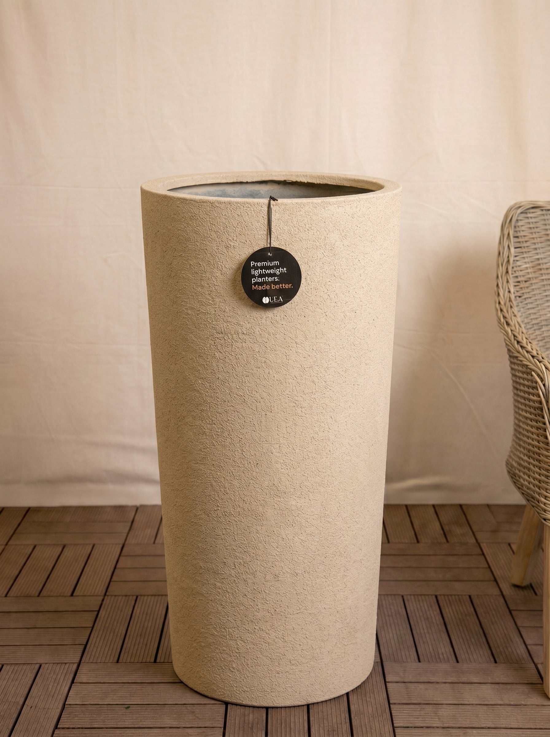 Terreno Vase | Decorative Floor Vase, Dia. 68–90 cm - Acacia Garden Center