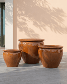 Tree Planter (Atlantis) | Hand - Glazed Ceramic, Dia. 35–67 cm - Acacia Garden Center