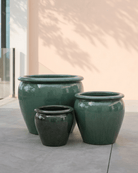Tree Planter (Atlantis) | Hand - Glazed Ceramic, Dia. 35–67 cm - Acacia Garden Center