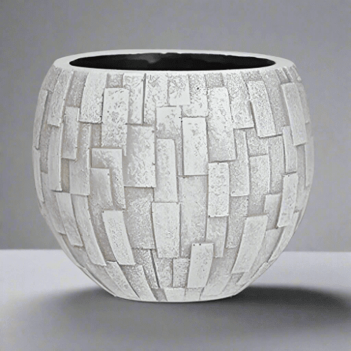 Vase Ball Ii Stone - Bstz/Bsti 109 - Acacia Garden Center
