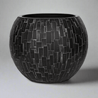 Vase Ball Ii Stone - Bstz/Bsti 109 - Acacia Garden Center