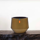 Vase Cylinder GEO Groove - Acacia Garden Center