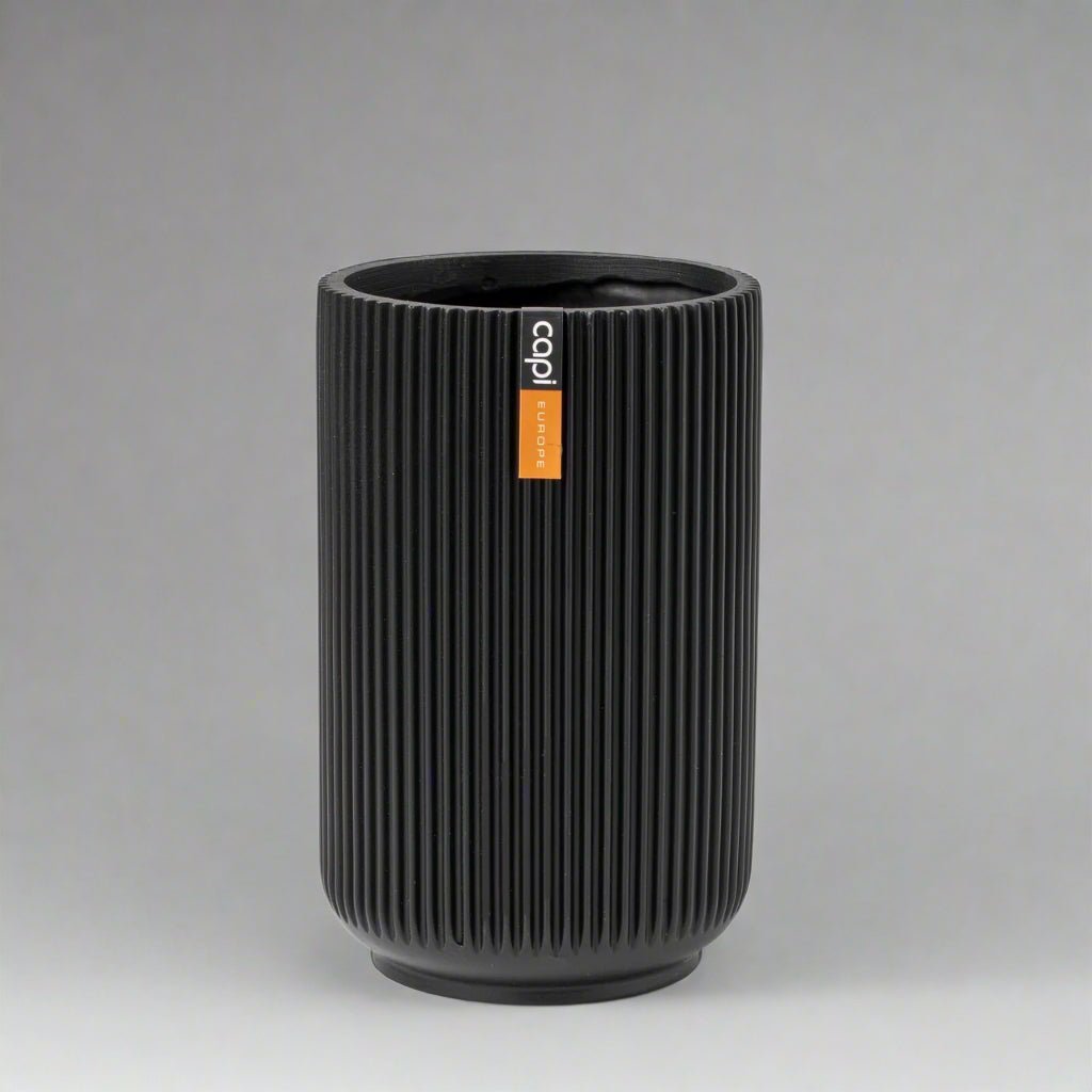 Vase, High Groove - Acacia Garden Center