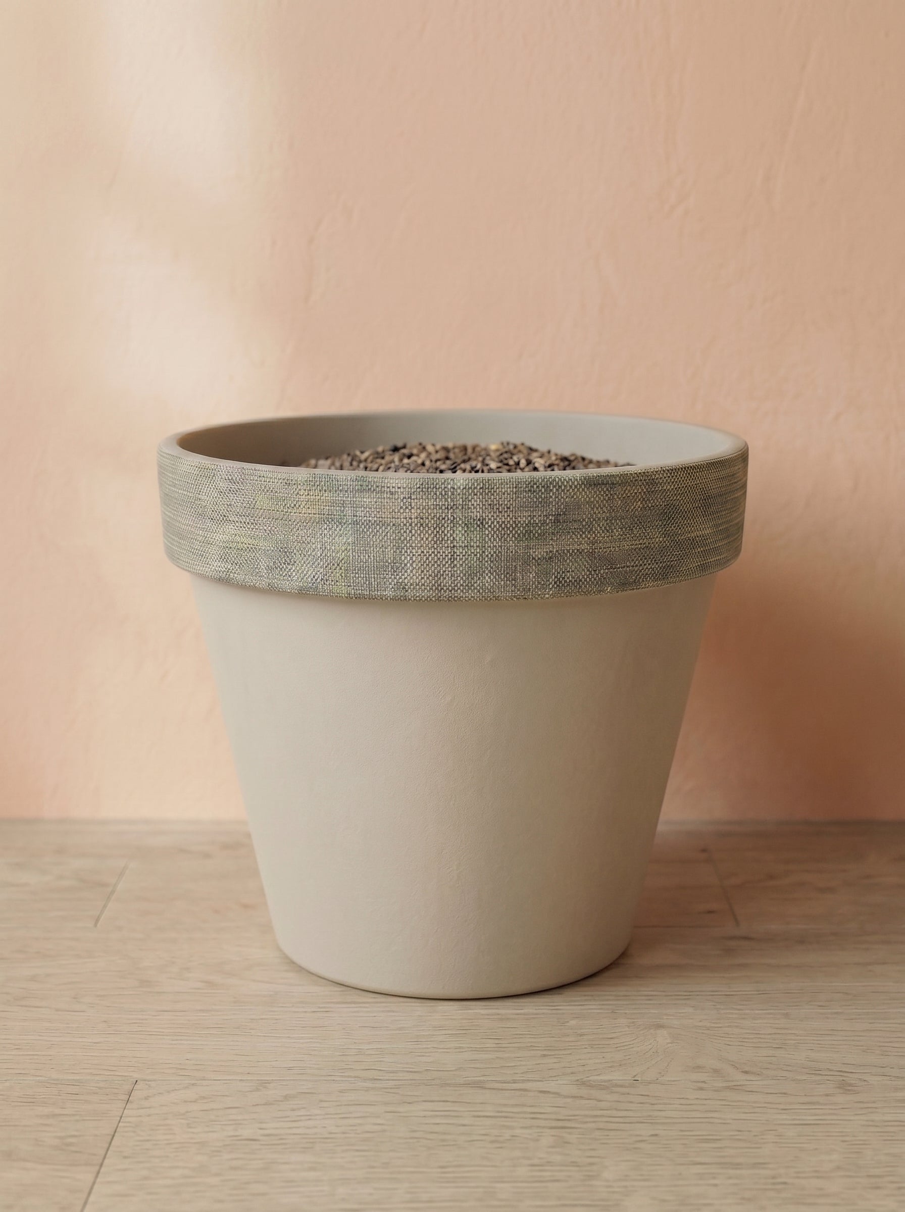 Vaso Alto Volcano Graffiata - Acacia Garden Center