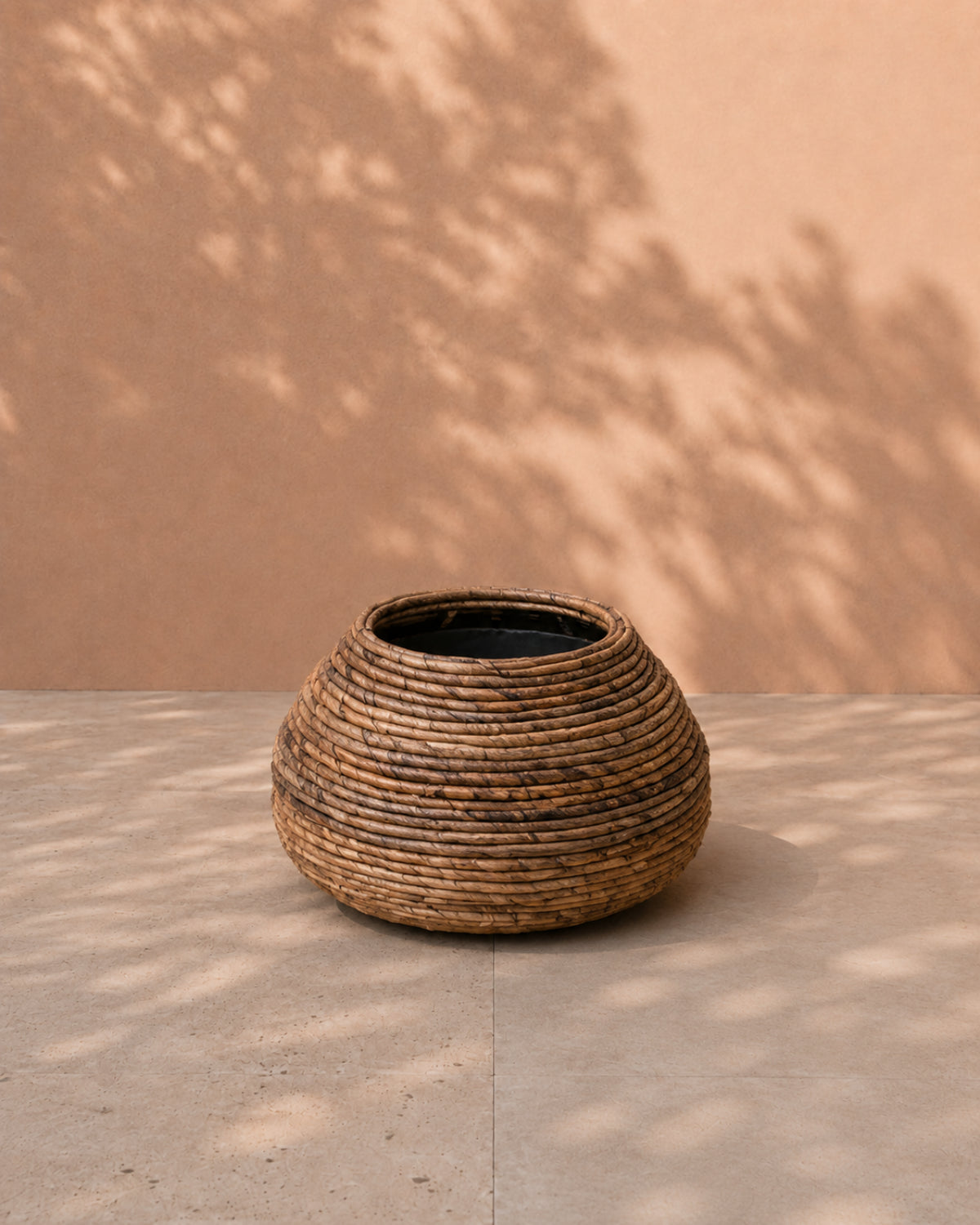 Van der Leeden Vase Abaca 305369 35x25cm, Natural - Acacia Garden Center