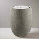 Water Feature Azzurro Tall Balloon | Light Grey, 2 Sizes - Acacia Garden Center