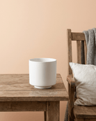 White Inner Glaze Ceramic Pot | 3 Sizes Available - Acacia Garden Center