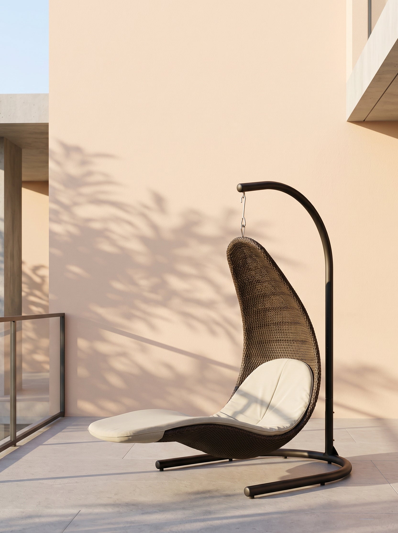 Wide Swing Lounger | Hanging Bed - Style Chair, 2 - Seater - Acacia Garden Center
